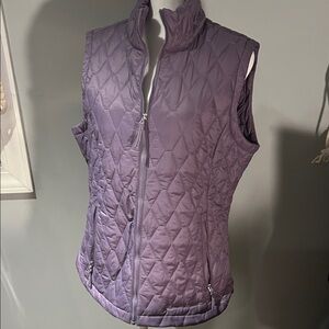 Free Country  Light Purple Quilted Vest